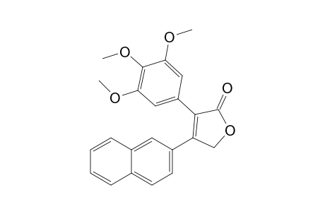 3-(2-naphthalenyl)-4-(3,4,5-trimethoxyphenyl)-2H-furan-5-one