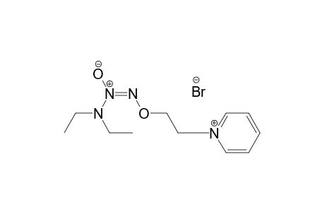 1-(2-((3,3-Diethyl-2-oxo-1-triazen-1-yl)oxy)ethyl)pyridium Bromide