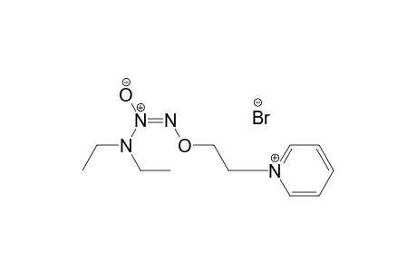 1-(2-((3,3-Diethyl-2-oxo-1-triazen-1-yl)oxy)ethyl)pyridium Bromide