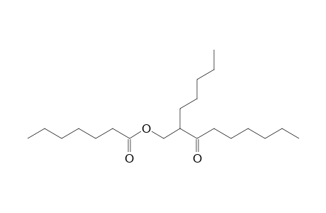 Heptanoic acid 3-oxo-2-pentylnonyl ester
