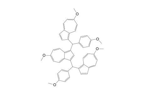1,3-Bis[(6-methoxy-1-azulenyl)(4-methoxyphenyl)methyl]-6-methoxyazulene