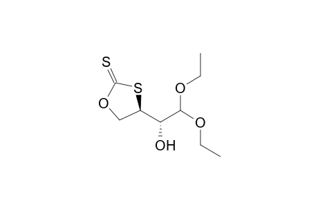 [4R,(1'S)]-4-[2,2-Bis(ethoxy)-1-hydroxy-1-ethyl]-1,3-oxathiolane-2-thione