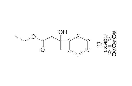 Chromium, tricarbonyl-(1-ethoxycarbonylmethylbenzocyclobuten-1-ol)