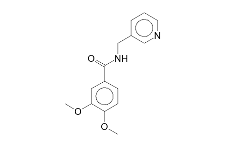 3,4-dimethoxy-N-(3-pyridinylmethyl)benzamide