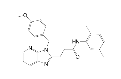 3H-imidazo[4,5-b]pyridine-2-propanamide, N-(2,5-dimethylphenyl)-3-[(4-methoxyphenyl)methyl]-