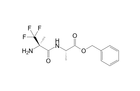 (S)-2-((R)-2-Amino-3,3,3-trifluoro-2-methyl-propionylamino)-propionic acid benzyl ester