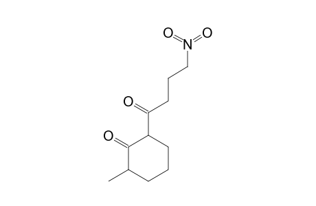2-Methyl-6-(4-nitrobutanoyl)cyclohexanone