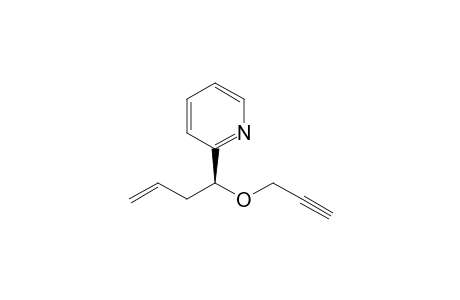 (S)-(-)-2-(1-(Prop-2-ynyloxy)but-3-enyl)pyridine