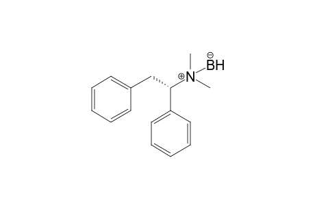 .alpha.-(Benzyl)benzyldimethylamineborane complex