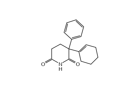 2-(1-CYCLOHEXEN-1-YL)-2-PHENYLGLUTARIMIDE