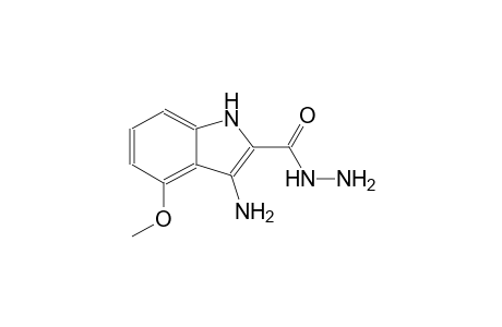 3-amino-4-methoxy-1H-indole-2-carbohydrazide