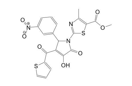 methyl 2-[3-hydroxy-5-(3-nitrophenyl)-2-oxo-4-(2-thienylcarbonyl)-2,5-dihydro-1H-pyrrol-1-yl]-4-methyl-1,3-thiazole-5-carboxylate