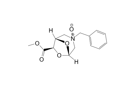 Methyl (1S,3S,5S,7R)-3-benzyl-6,8-dioxa-3-azabicyclo[3.2.1]octane-7-exo-carboxylate N-oxide