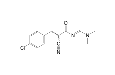 p-chloro-alpha-cyano-N-[(dimethylamino)methylene]cinnamamide