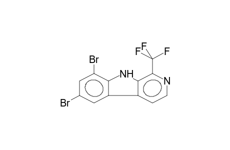 6,8-DIBROMO-1-TRIFLUOROMETHYL-9H-PYRIDO[3,4-B]INDOLE
