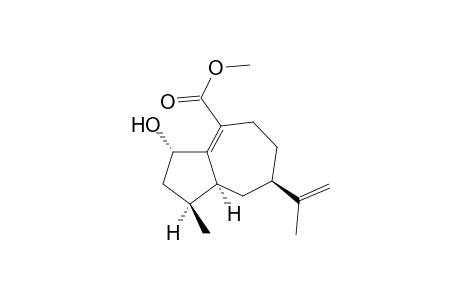 (1S,3S,7R,8aS)-3-hydroxy-1-methyl-7-(1-methylethenyl)-1,2,3,5,6,7,8,8a-octahydroazulene-4-carboxylic acid methyl ester