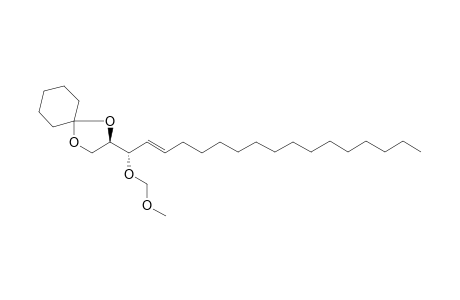 (2R,3S,4E)-1,2-Cyclohexylidenedioxy-3-(methoxymethoxy)nonadec-4-ene
