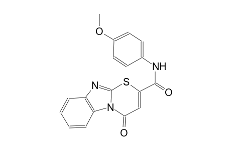 N-(4-methoxyphenyl)-4-oxo-4H-[1,3]thiazino[3,2-a]benzimidazole-2-carboxamide