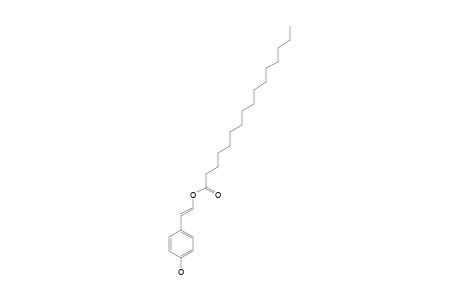 palmitic acid 2-(4-hydroxyphenyl)vinyl ester