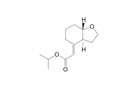 trans-2-(E)-(Isopropyloxycarbonylmethylidene)-7-oxabicyclo[4.3.0]nonane
