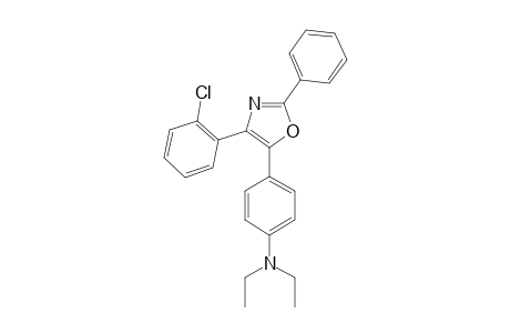 [4-[4-(2-chlorophenyl)-2-phenyl-oxazol-5-yl]phenyl]-diethyl-amine