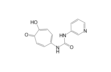 N-(3-Pyridyl)-N'-(5-tropolonyl)urea