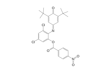 4-[[2,4-Dichloro-6-[(4-nitrobenzoyl)oxy]phenylimino]-2,6-di-tert-butyl-2,5-cyclohexadien-1-one
