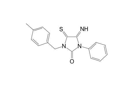 3-(4-Methylbenzyl)-5-imino-1-phenyl-4-thioxo-2-imidazolidinone