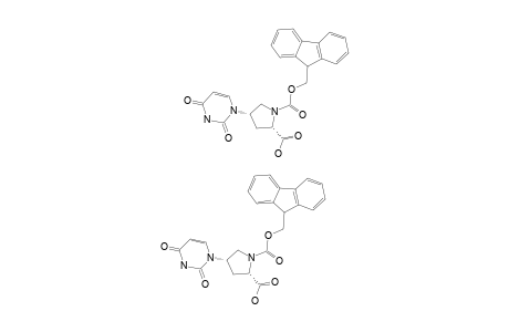 N(ALPHA)-(9-FLUORENYLMETHYLOXYCARBONYL)-CIS-4-URACIL-L-PROLINE