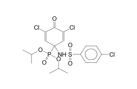 4-PARA-CHLOROPHENYLSULPHONYLAMIDO-4-DIISOPROPOXYPHOSPHORYL-2,6-DICHLORO-2,5-CYCLOHEXADIEN-1-ONE