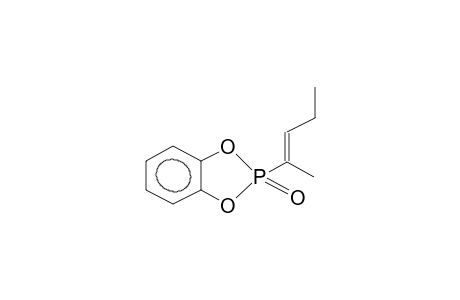 (E)-2-(1-METHYL-1-BUTENYL)-2-OXO-4,5-BENZO-1,3,2-DIOXAPHOSPHOLANE