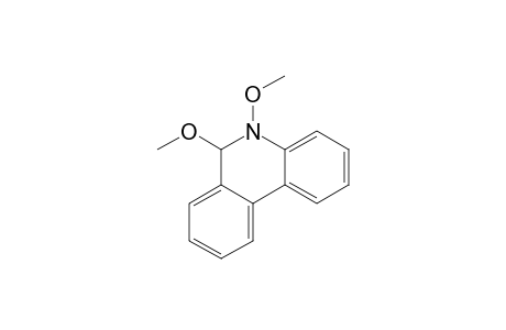 Phenanthridine, 5,6-dihydro-5,6-dimethoxy-