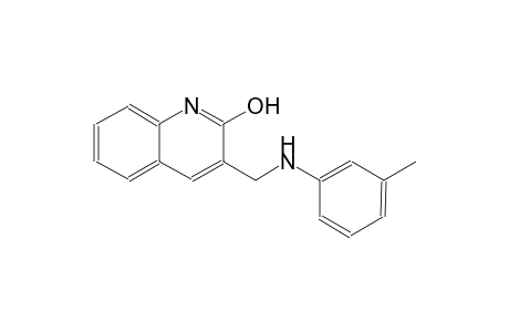 3-(3-toluidinomethyl)-2-quinolinol