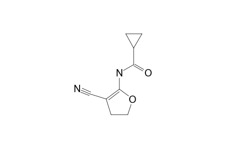 2-CYCLOPROPANECARBOXAMIDO-4,5-DIHYDRO-3-FURANCARBONITRILE