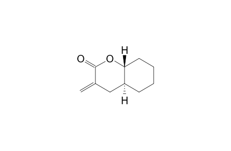 2H-1-Benzopyran-2-one, octahydro-3-methylene-, trans-