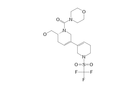 (R)-[6-(HYDROXYMETHYL)-1'-(TRIFLUOROMETHYLSULFONYL)-1',2',5,5',6,6'-HEXAHYDRO-3,3'-BIPYRIDINE-1(2H)-YL]-(MORPHOLINO)-METHANONE
