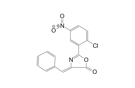 5(4H)-oxazolone, 2-(2-chloro-5-nitrophenyl)-4-(phenylmethylene)-, (4Z)-