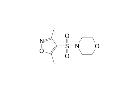 4-[(3,5-dimethyl-4-isoxazolyl)sulfonyl]morpholine