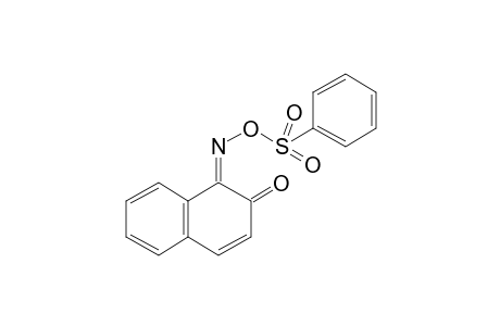 2(1H)-Naphthalenone, 1-[[(phenylsulfonyl)oxy]imino]-, (1Z)-