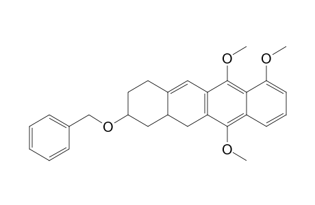 2-(benzyloxy)-6,7,11-trimethoxy-1,2,3,4,12,12a-hexahydronaphthacene