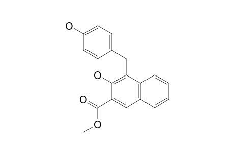 METHYL-3-HYDROXY-4-(4-HYROXYBENZYL)-2-NAPHTHOATE