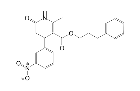 3-pyridinecarboxylic acid, 1,4,5,6-tetrahydro-2-methyl-4-(3-nitrophenyl)-6-oxo-, 3-phenylpropyl ester