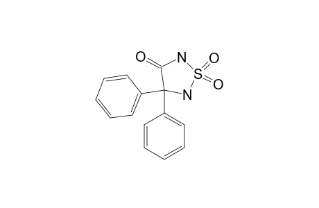 4,4-DIPHENYL-1,2,5-THIAZOLIDIN-3-ONE-1,1-DIOXIDE