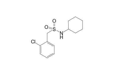 1-(2-Chlorophenyl)-N-cyclohexyl-methanesulfonamide