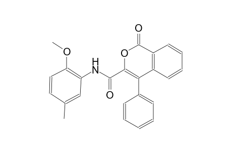 N-(2-methoxy-5-methylphenyl)-1-oxo-4-phenyl-1H-isochromene-3-carboxamide