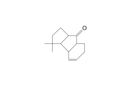 10,10-Dimethyl-tricyclo(7.3.0.0/3,8/)dodec-6-en-2-one