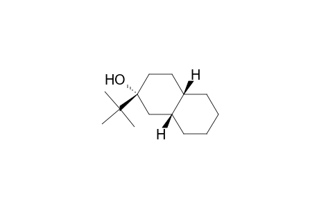 2-Naphthalenol, 2-(1,1-dimethylethyl)decahydro-, (2.alpha.,4a.beta.,8a.beta.)-