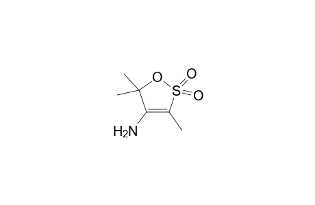 4-Amino-5,5-dimethyl-3-methyl-1,2-oxathiole 2,2-dioxide