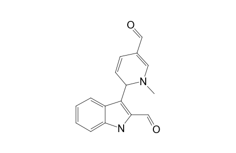 6-(2-FORMYL-3-INDOLYL)-1-METHYL-1,6-DIHYDROPYRIDINE-3-CARBALDEHYDE