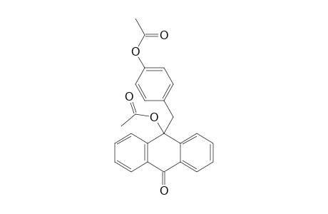 10-(Para-acetoxybenzyl)-10-acetoxyanthrone